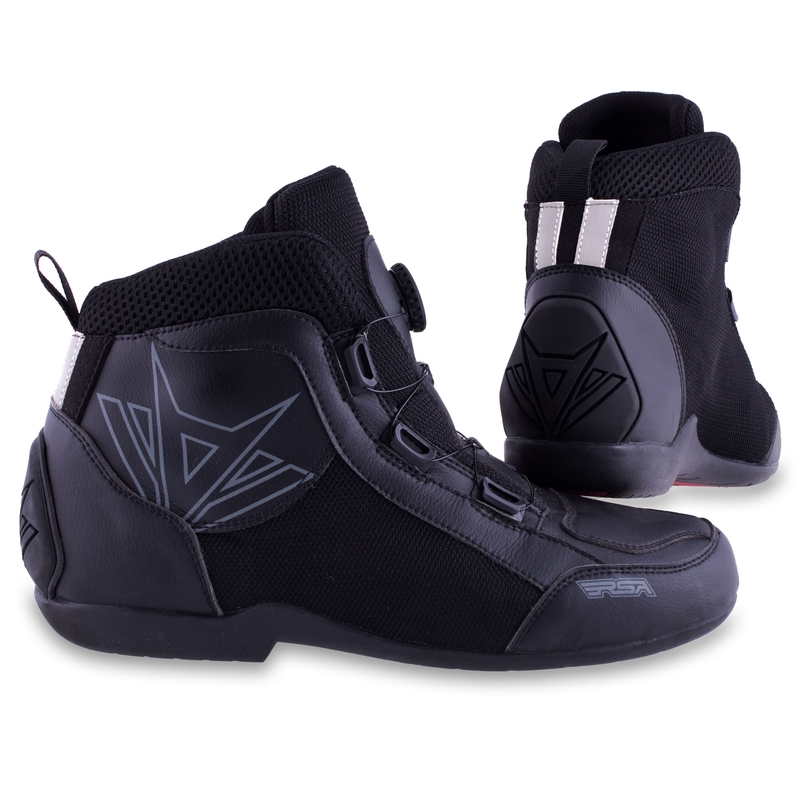 Buty motocyklowe RSA Myrkur black outlet wyprzedaż