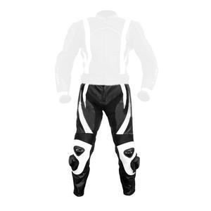 Męskie spodnie Tschul 787 czarno-białe wyprzedaż