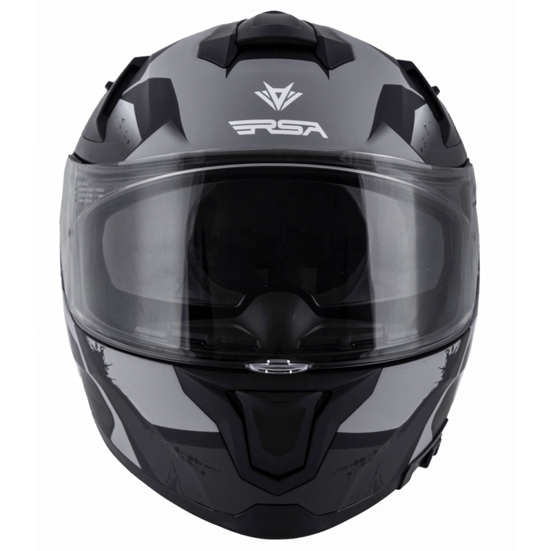 Integralny kask motocyklowy RSA Ventury szary outlet wyprzedaż