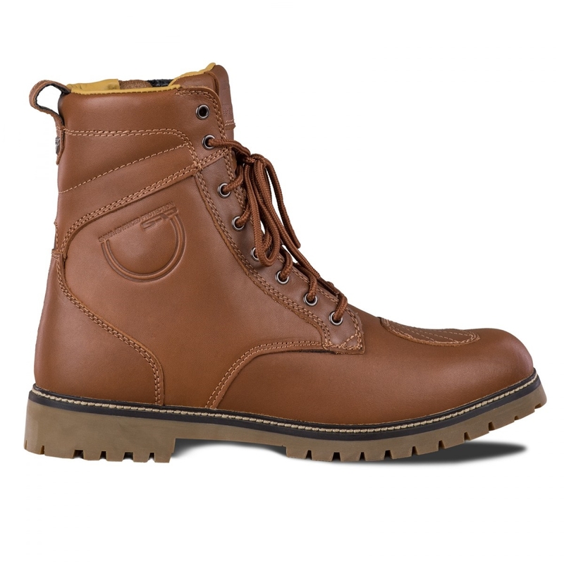 Buty motocyklowe Shima Thomson brązowe