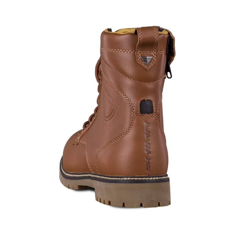 Buty motocyklowe Shima Thomson brązowe