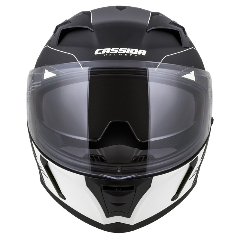 Integralny kask motocyklowy Cassida Integral 3.0 RoxoR czarno-biało-szary - II. jakość