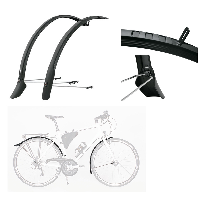 Blatník VELO 42 URBAN, set, 28" včetně U-vzpěr, UNI výprodej