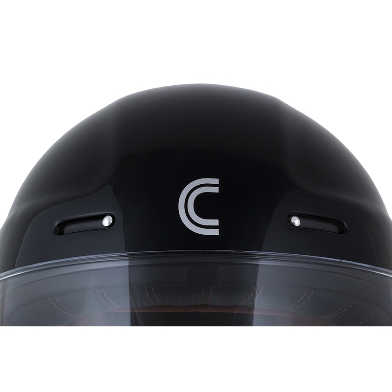 Integralny kask na motocykl Cassida Fibre Jawa Sport czarno-srebrno-złota
