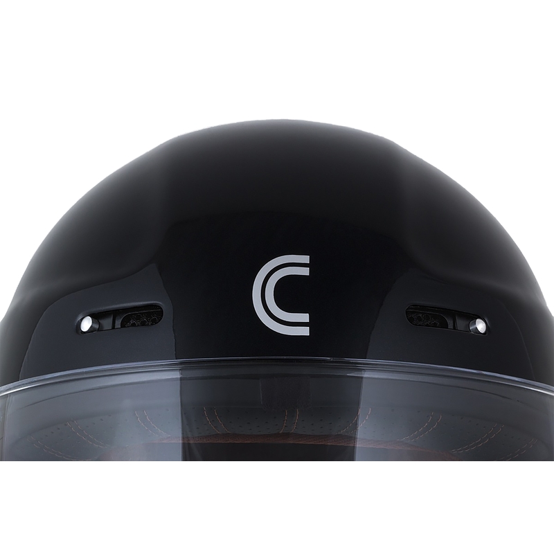 Integralny kask motocyklowy Cassida Fibre OPG czarno-złoto-srebrny wyprzedaż