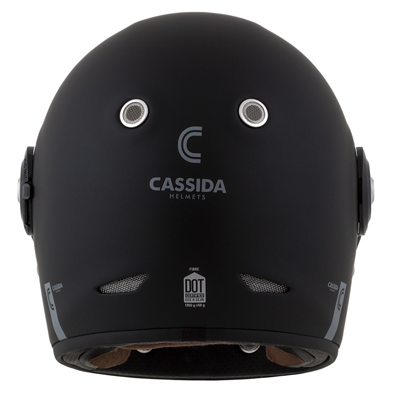 Integralny kask motocyklowy Cassida Fibre czarny mat wyprzedaż