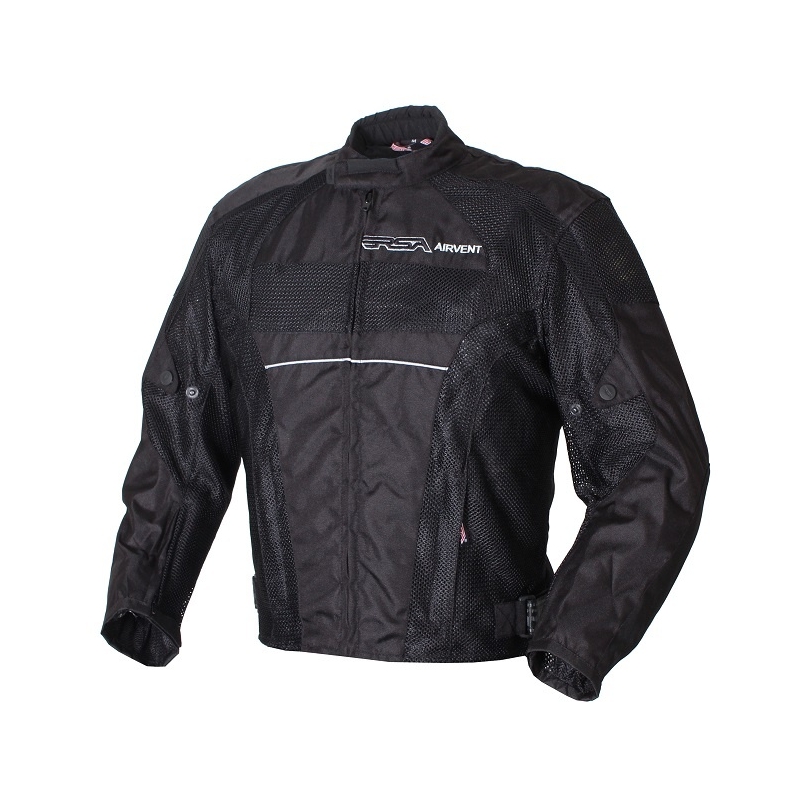 Kurtka motocyklowa RSA-Airvent czarna wyprzedaż