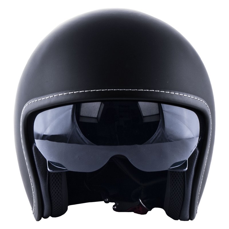 Otwarty kask motocyklowy  RSA Shadow Czarny mat