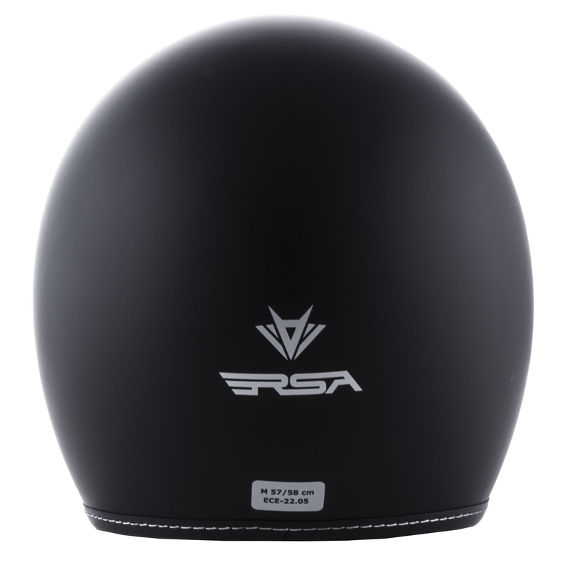 Otwarty kask motocyklowy  RSA Shadow Czarny mat