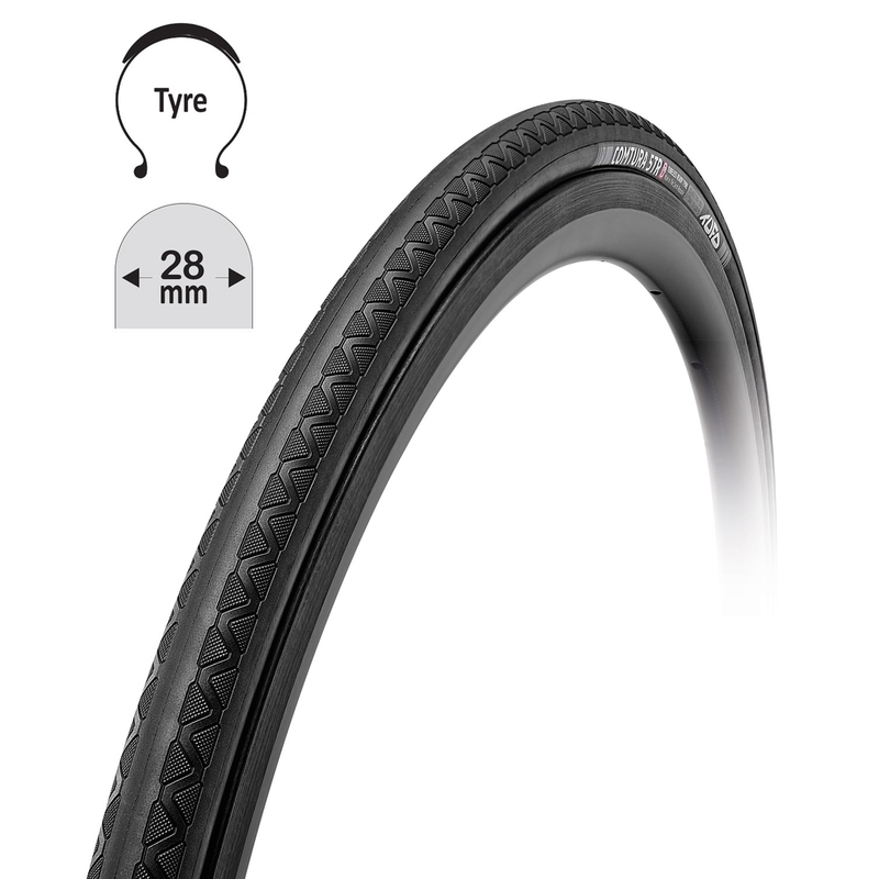 Plášť TUFO Comtura 5TR28, 700 x 28C černý