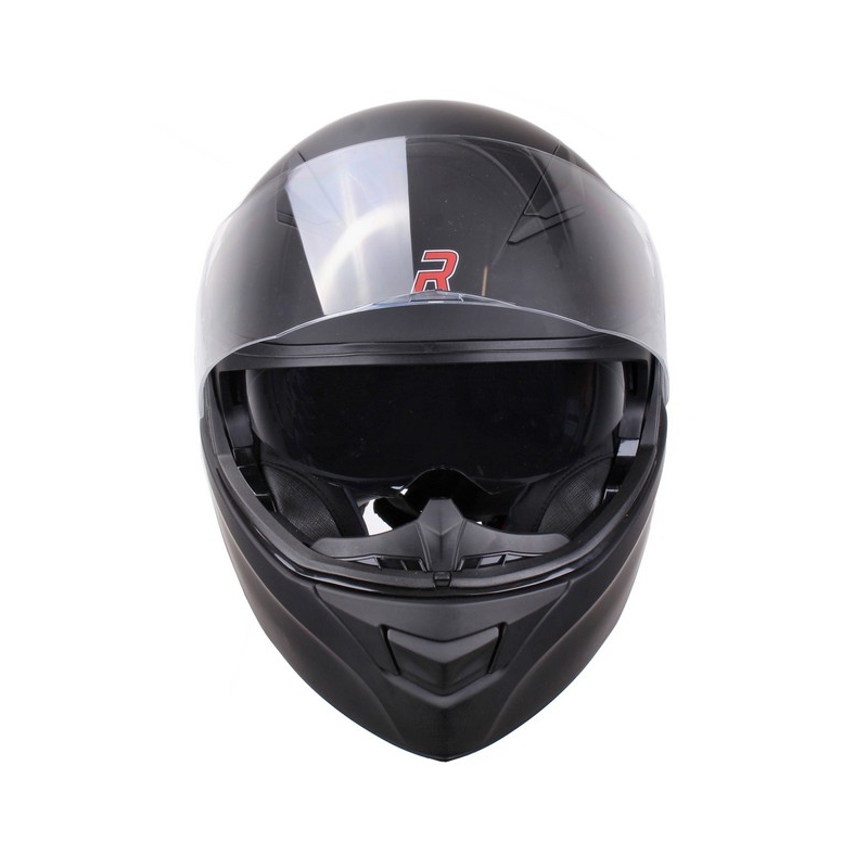 Szczękowy kask motocyklowy Rhino Highway czarny matowy wyprzedaż