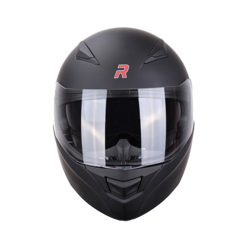 Szczękowy kask motocyklowy Rhino Highway czarny matowy wyprzedaż
