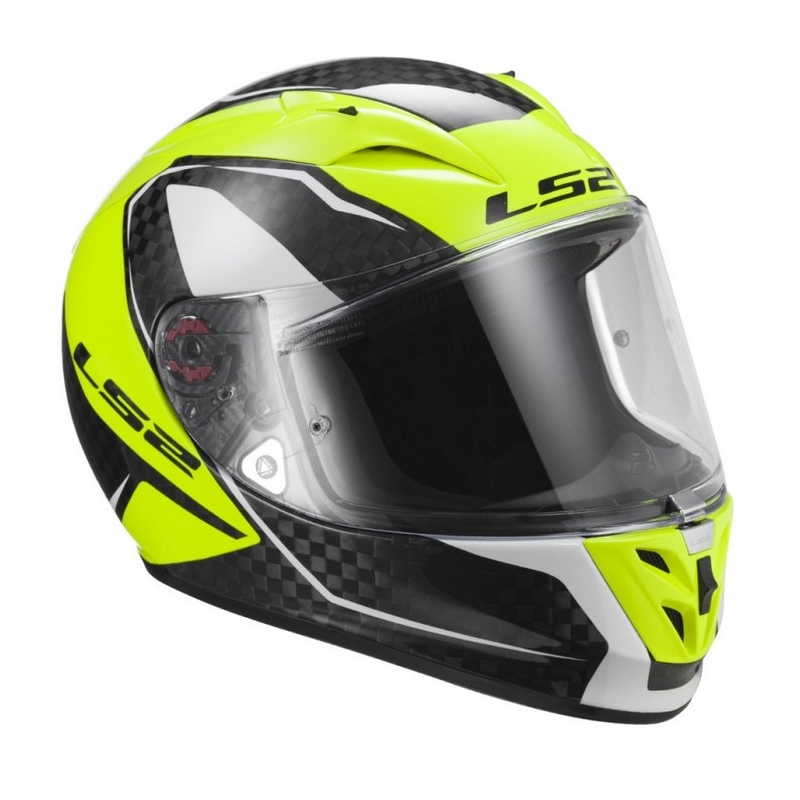 Kask motocyklowy LS2 FF323 ARROW C FURY CARBON żółty wyprzedaż