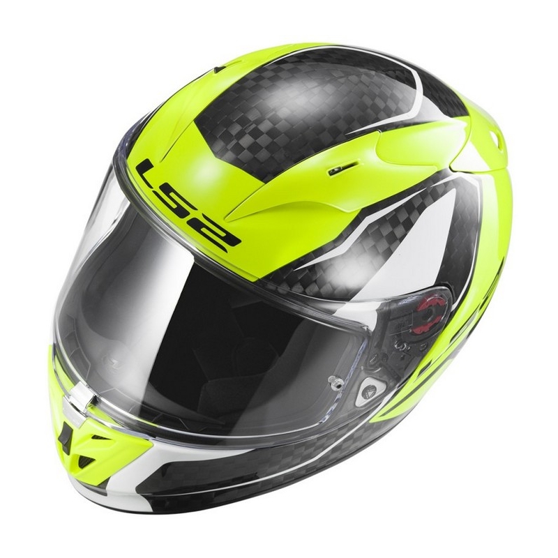 Kask motocyklowy LS2 FF323 ARROW C FURY CARBON żółty wyprzedaż