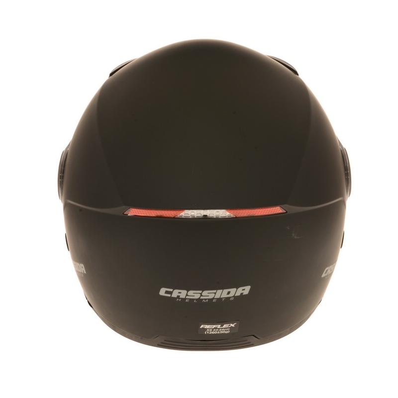 Otwarty kask motocyklowy Cassida Reflex czarny matowy