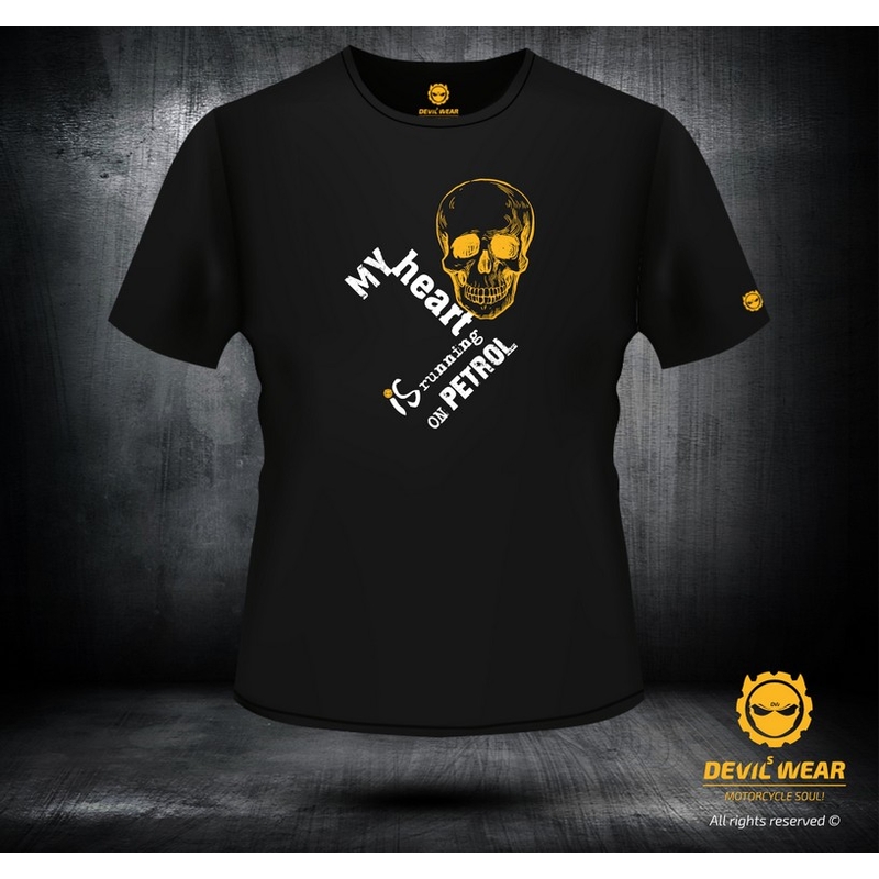 Męska koszulka Devils Wear - I am Running On wyprzedaż