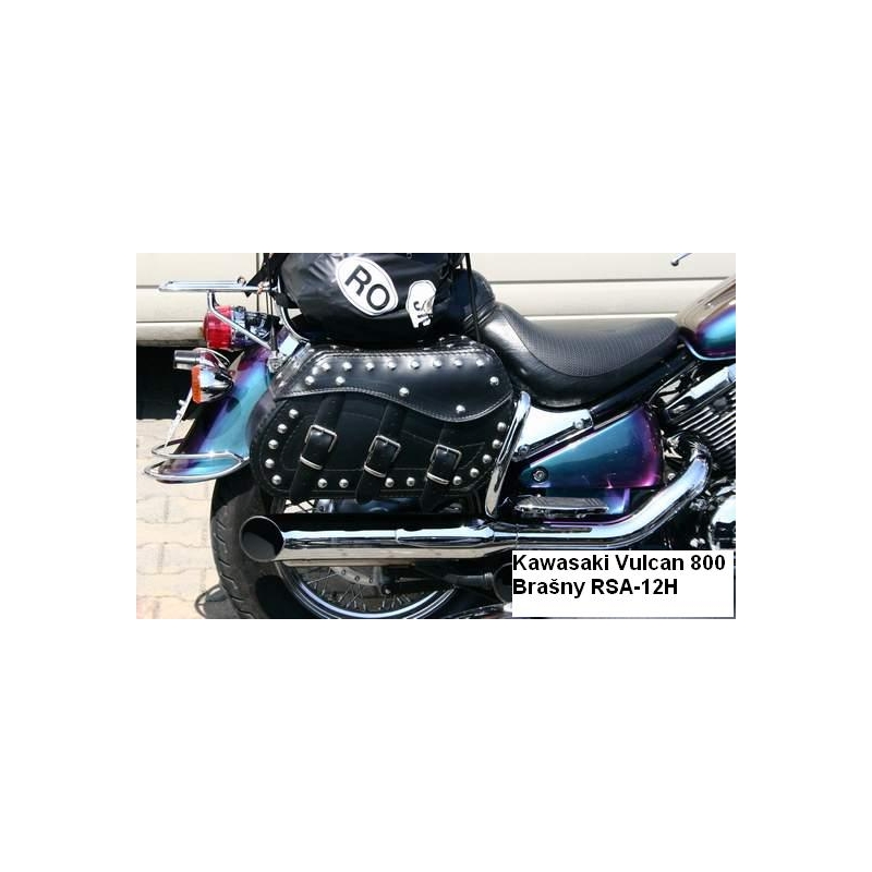 Sakwy skórzane na motocykl Chopper RSA-12H