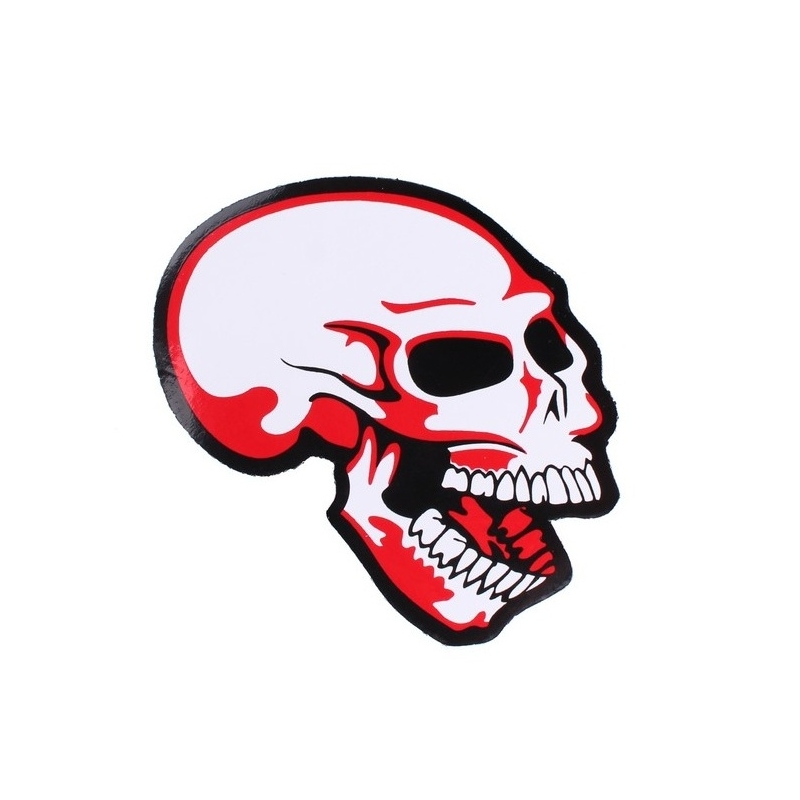Naklejka SKULL DIE CUT - prawa