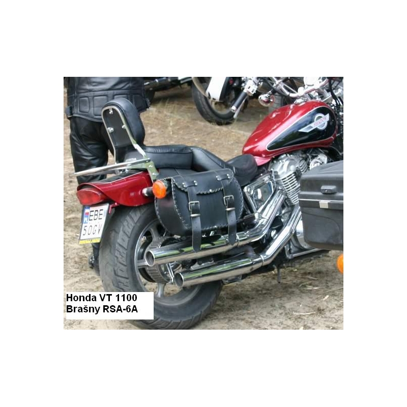 Sakwy skórzane na motocykl Chopper RSA-6A