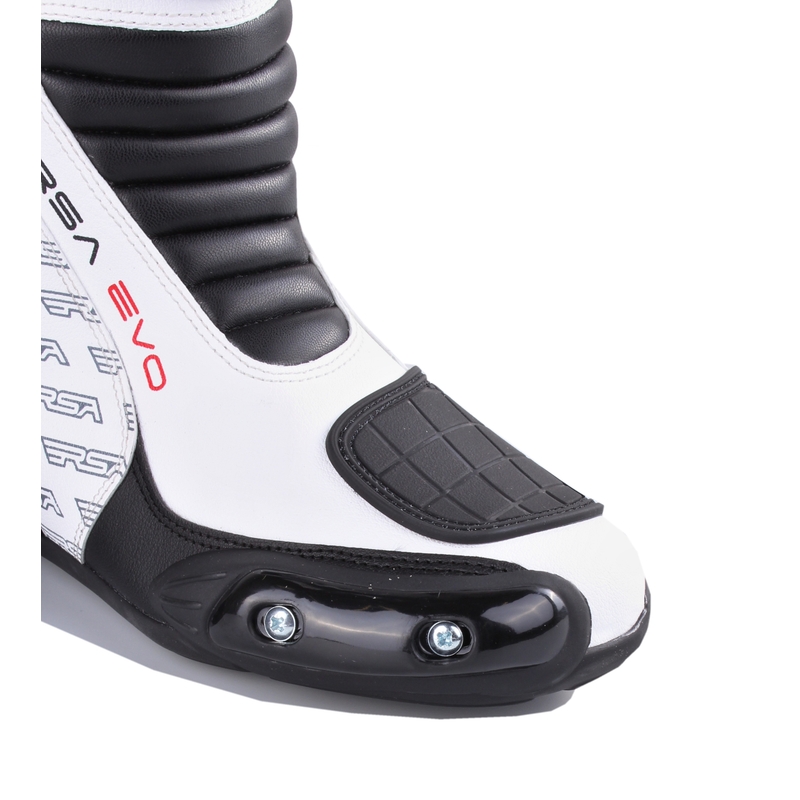Buty na motocykl RSA Evo czarno-białe wyprzedaż