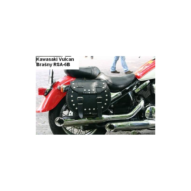 Sakwy skórzane na motocykl Chopper RSA-6B