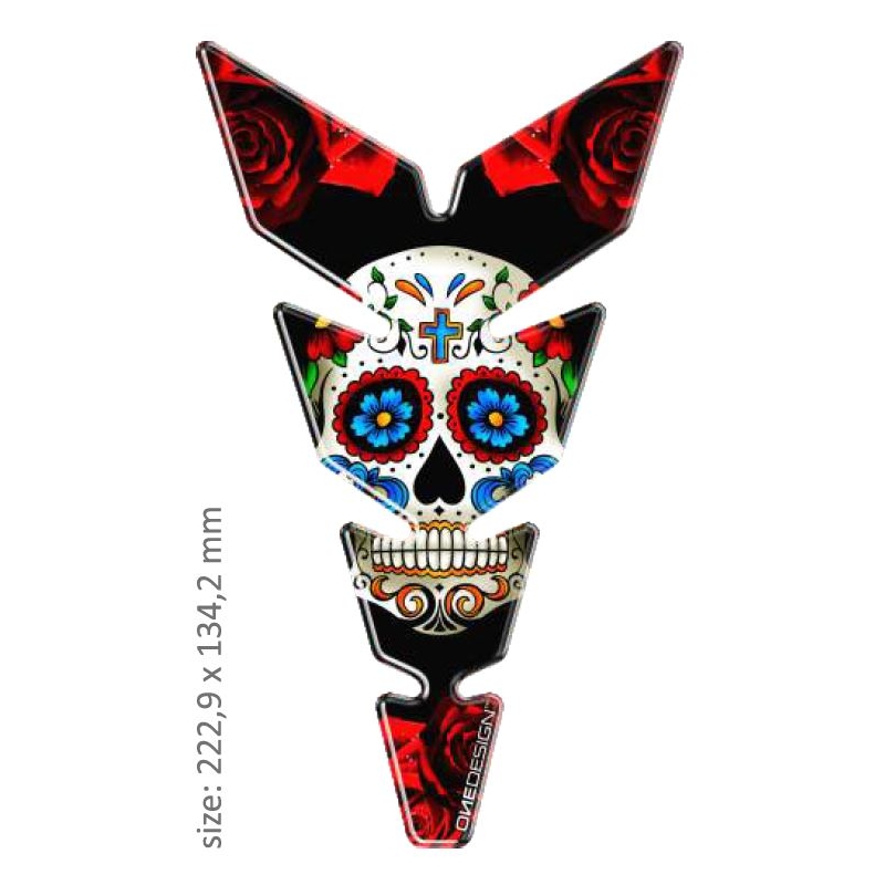Naklejka na zbiornik Print - MOON Slim Mexican Tatoo