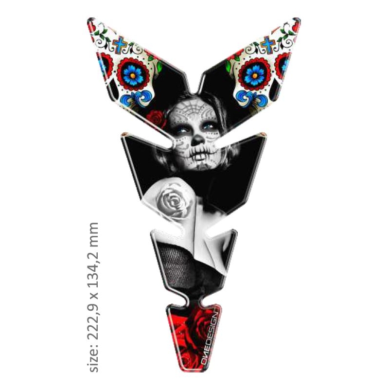 Naklejka na zbiornik Print - MOON Slim Mexican Tatoo 2