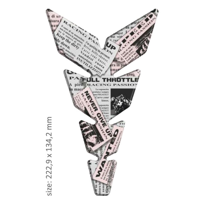 Naklejka na zbiornik Print - Anniversary paper wyprzedaż