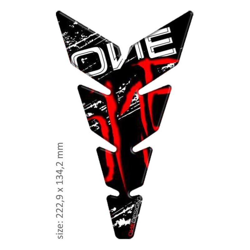 Naklejka na zbiornik Print - Anniversary one czerwona wyprzedaż