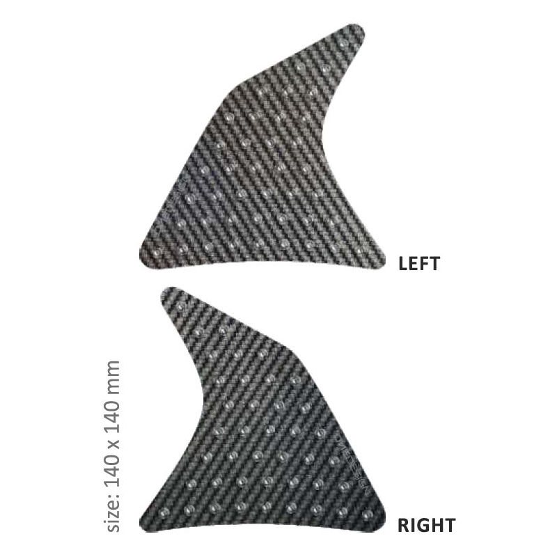 Antypoślizgowe naklejki Print - Bubble Soming carbon