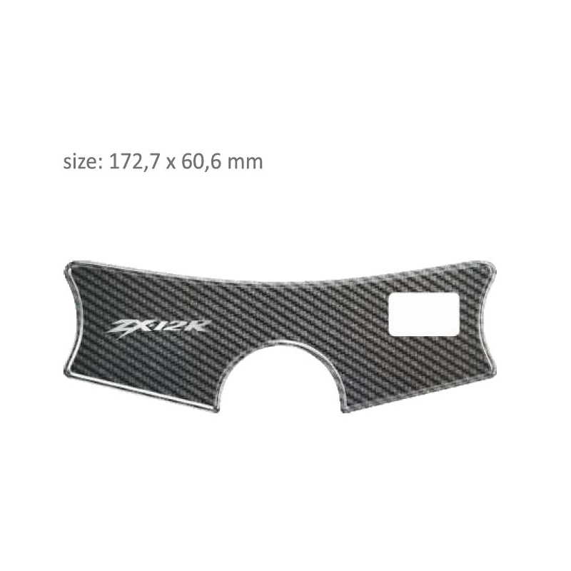 Carbonowa naklejka koło światła Print - Kawasaki ZX 12R wyprzedaż