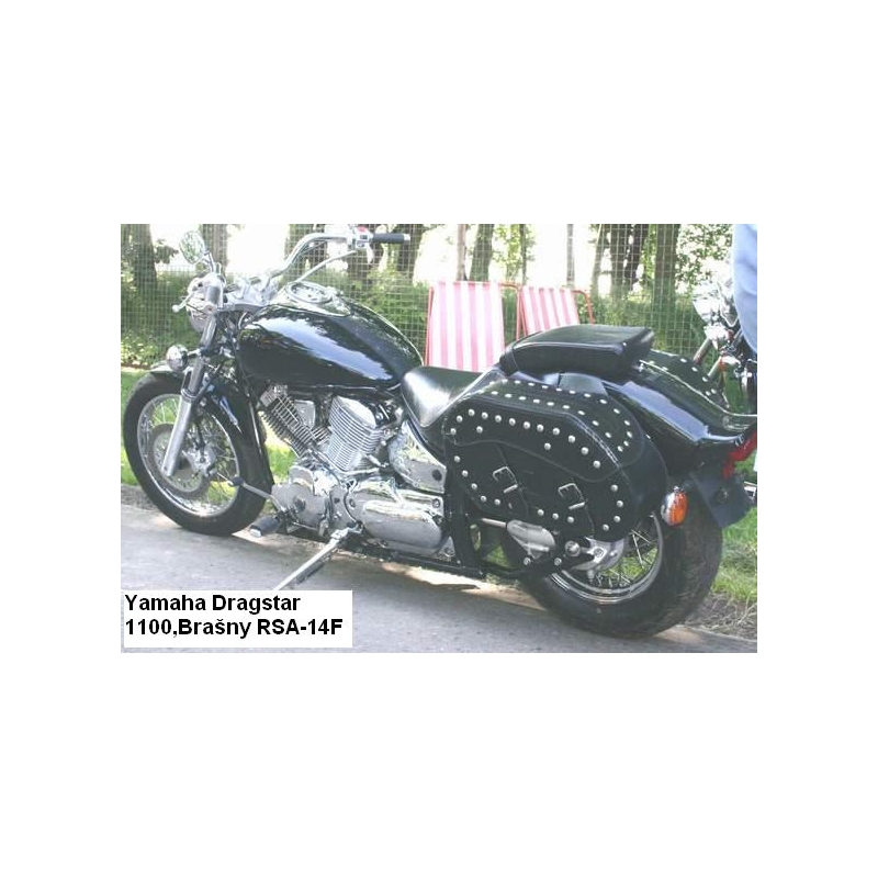 Torby skórzane Chopper motocykla RSA-14F