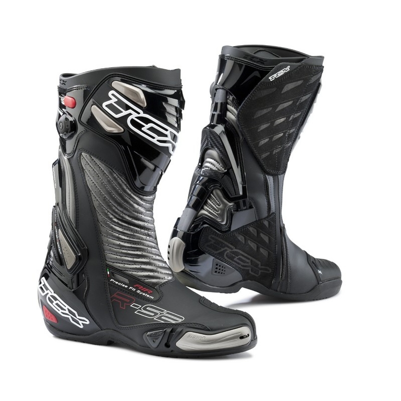 Buty na motocykl TCX R-S2 EVO czarno-grafitowe wyprzedaż