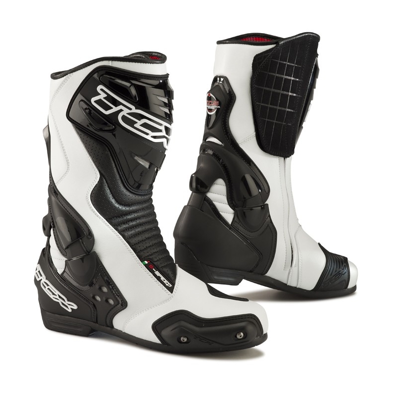 Buty na motocykl TCX S-SPEED biało-czarne