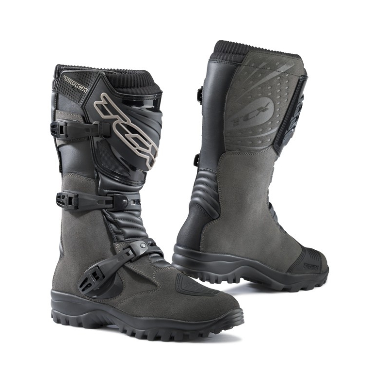 Buty na motocykl TCX TRACK EVO WaterProof szare wyprzedaż