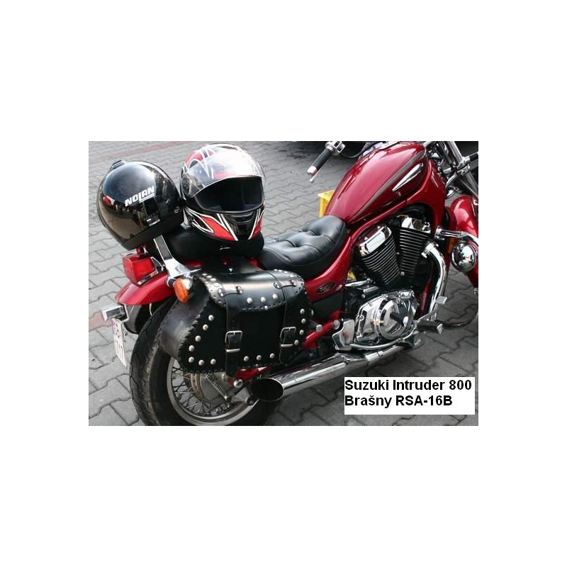 Sakwy skórzane na motocykl Chopper RSA-16B