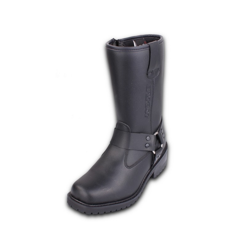 Buty motocyklowe Kore Black Buckle czarne wyprzedaż
