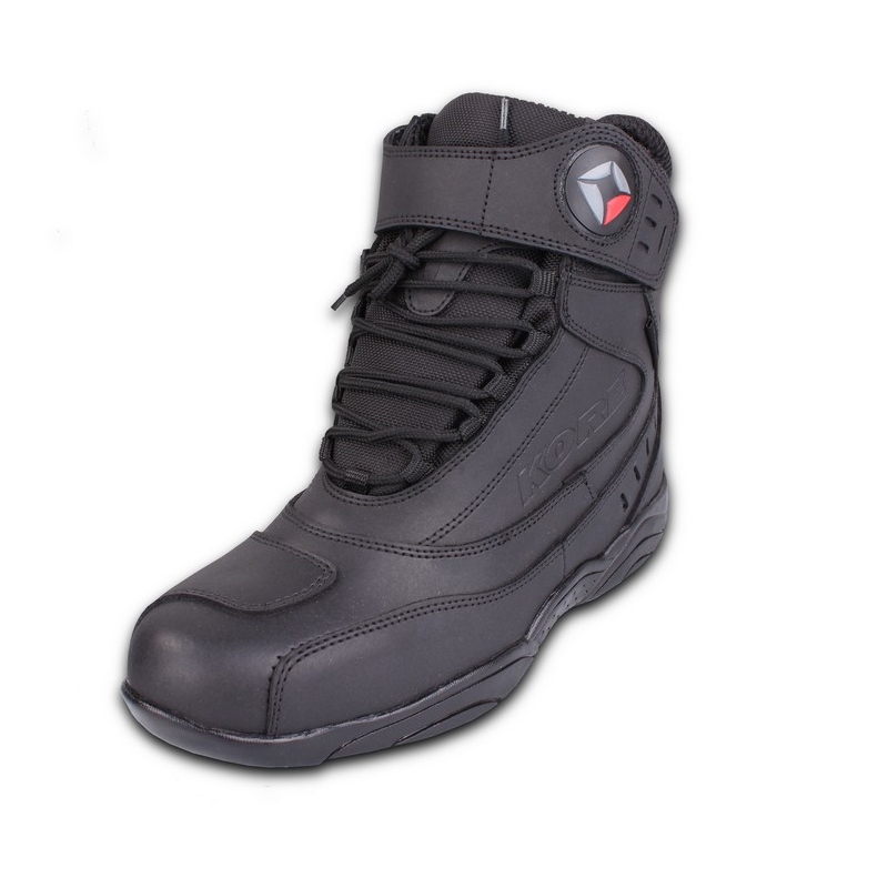 Buty motocyklowe Kore Velcro czarne