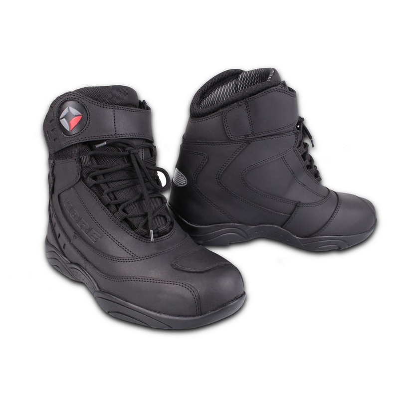 Buty motocyklowe Kore Velcro czarne