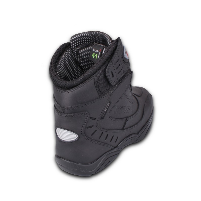 Buty motocyklowe Kore Velcro czarne