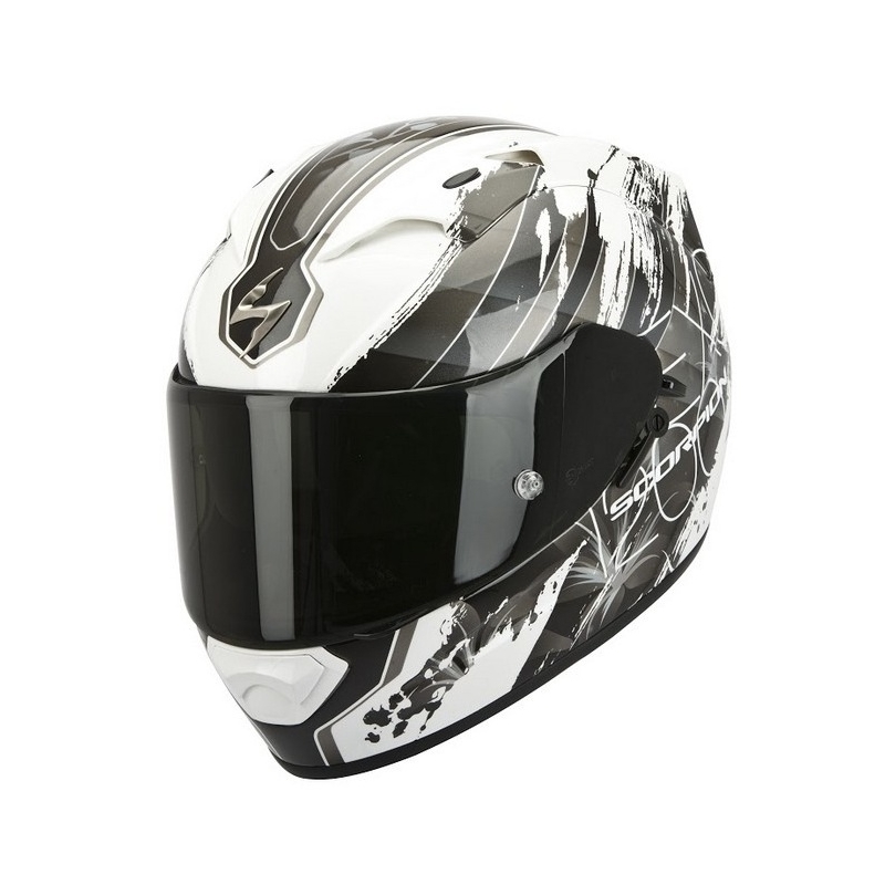 Integralny kask motocyklowy Scorpion EXO-1200 Lilium biały chameleon wyprzedaż