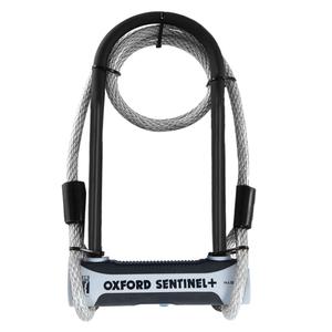 Zamek Oxford U Profile Sentinel Shackle Duo czarno-szary