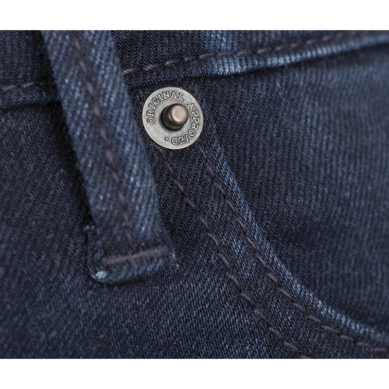 Rozszerzone spodnie damskie Oxford Original Approved Jeggings AA blue indygo