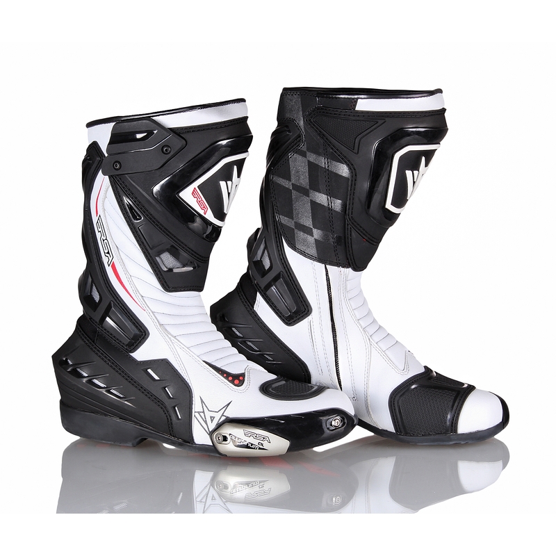 Buty motocyklowe RSA GP-01 czarno-białe