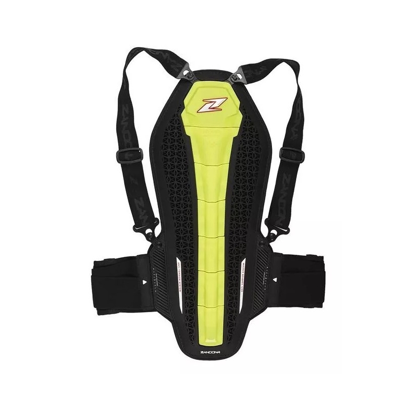 Ochraniacz kręgosłupa Zandona Hybrid Back Pro X6 fluo żółty 158-167 cm