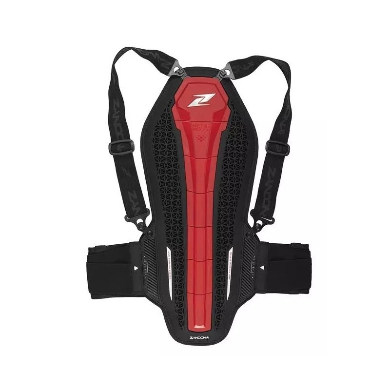 Ochraniacz kręgosłupa Zandona Hybrid Back Pro X6 czerwony 158-167 cm