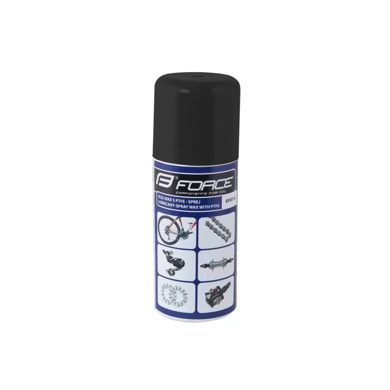 Mazací olej ve spreji FORCE WAX s PTFE 150 ml výprodej