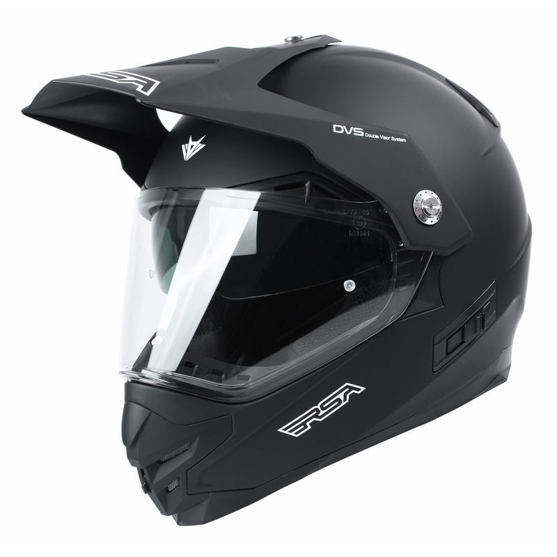 Enduro kask RSA MX-01 EVO czarny mat wyprzedaż