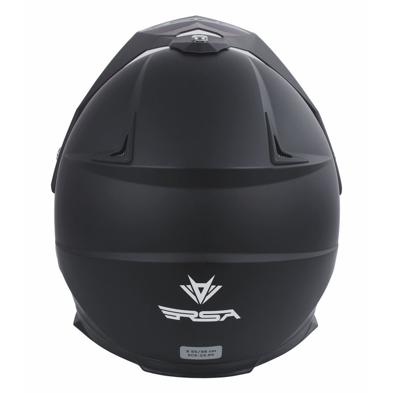 Enduro kask RSA MX-01 EVO czarny mat wyprzedaż