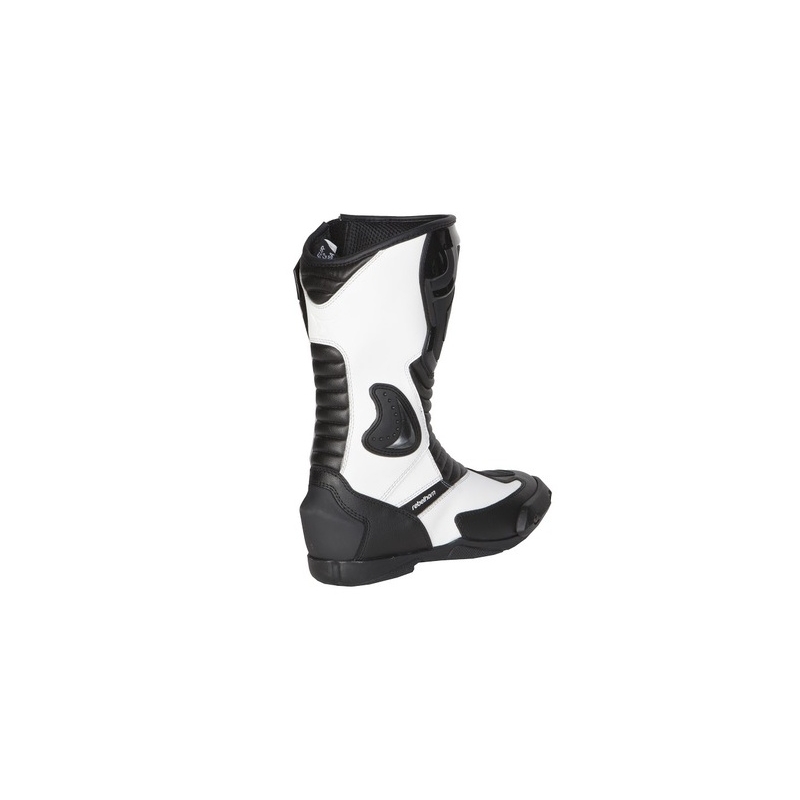 Buty motocyklowe Rebelhorn Trip biało-czarne wyprzedaż
